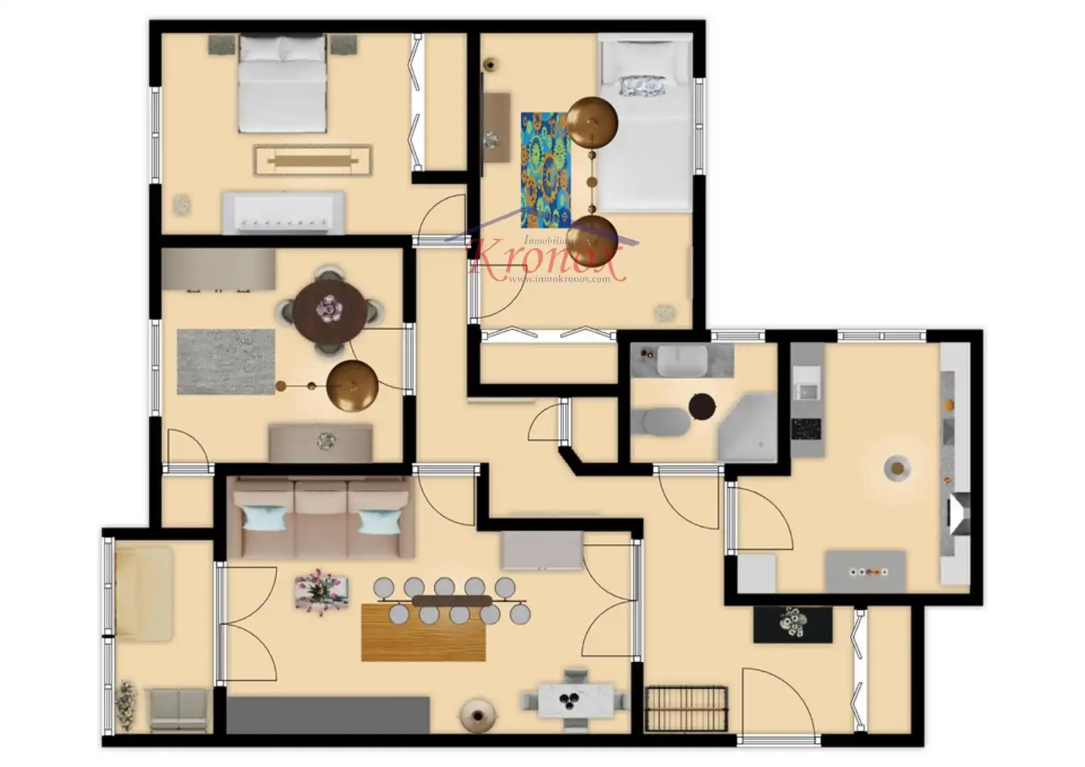 Piso en venta en Madrid con Aire acondicionado, Calefacción y Terraza
