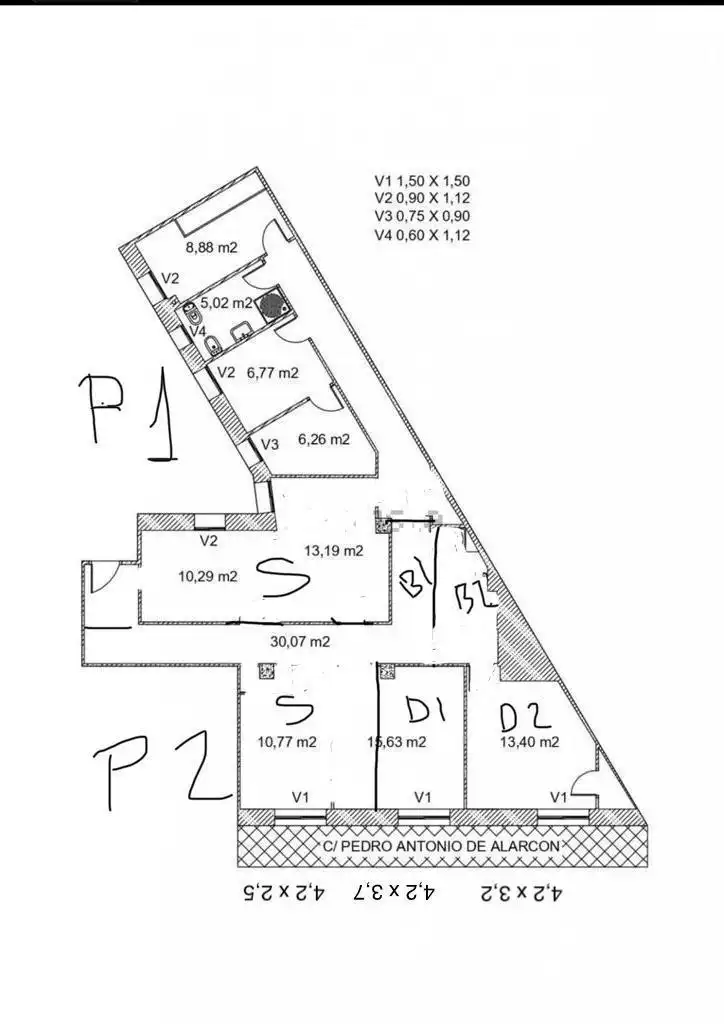 Flat for sale in Calle Calle Pedro Antonio de Alarcón, imagen 36