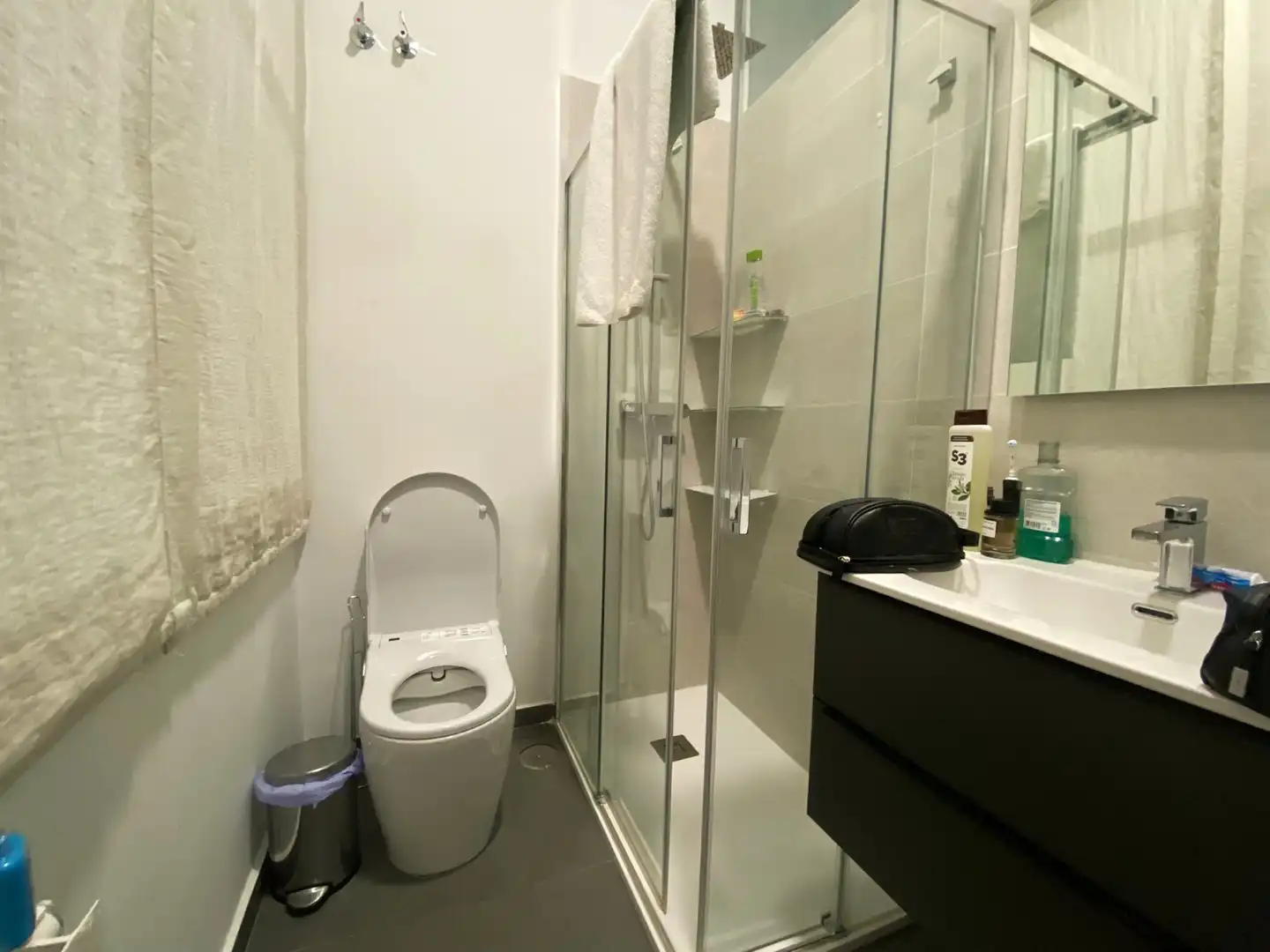 Badezimmer von Loft zum Verkauf in Madrid mit Klimaanlage, Heizung und Möbliert