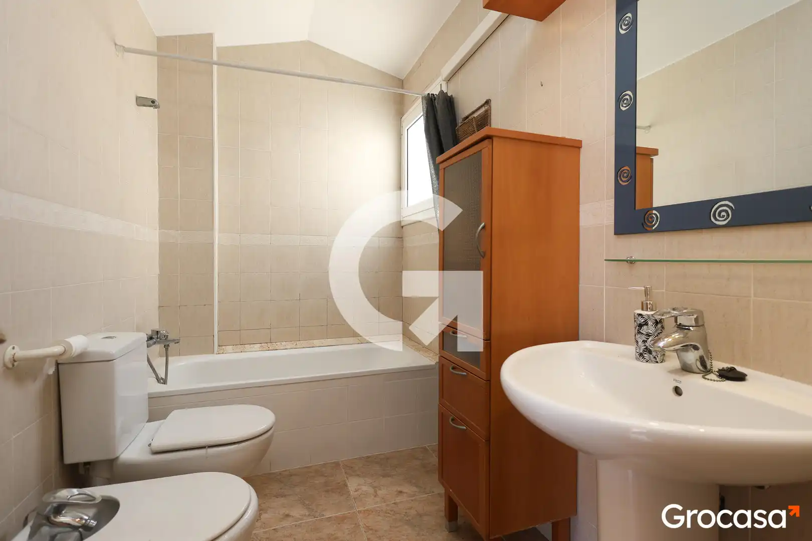 Badezimmer von Maisonette zum Verkauf in Rubí mit Klimaanlage, Heizung und Terrasse