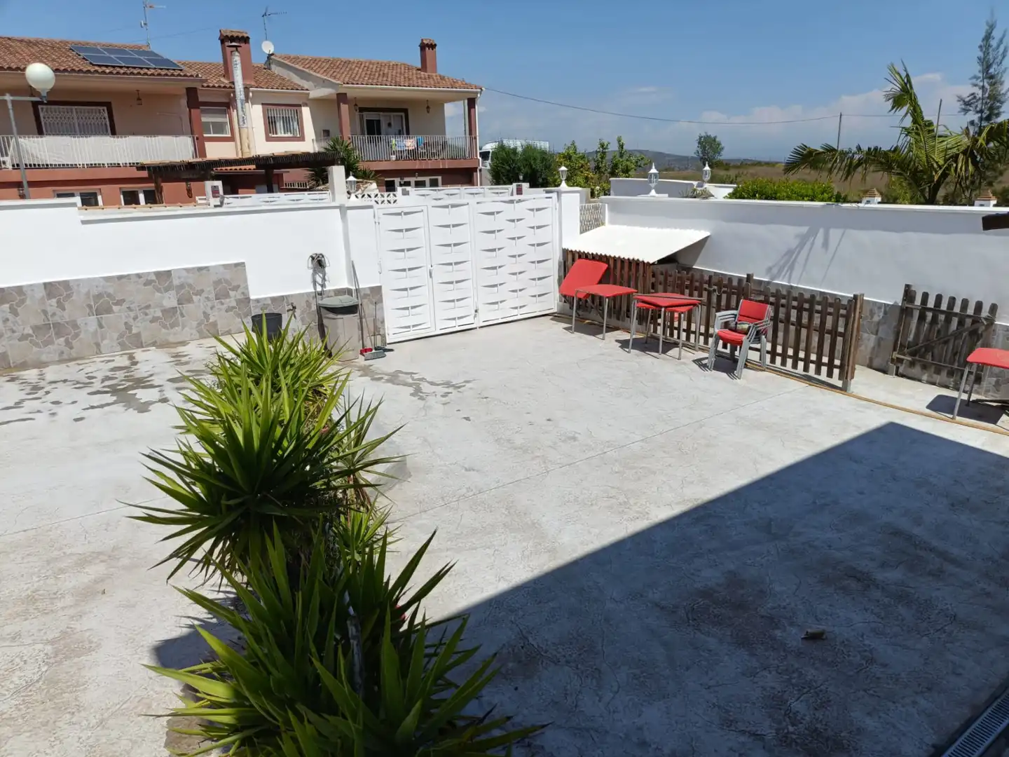 Terrassa de Casa adosada de lloguer en Montserrat amb Calefacció, Jardí privat i Parquet