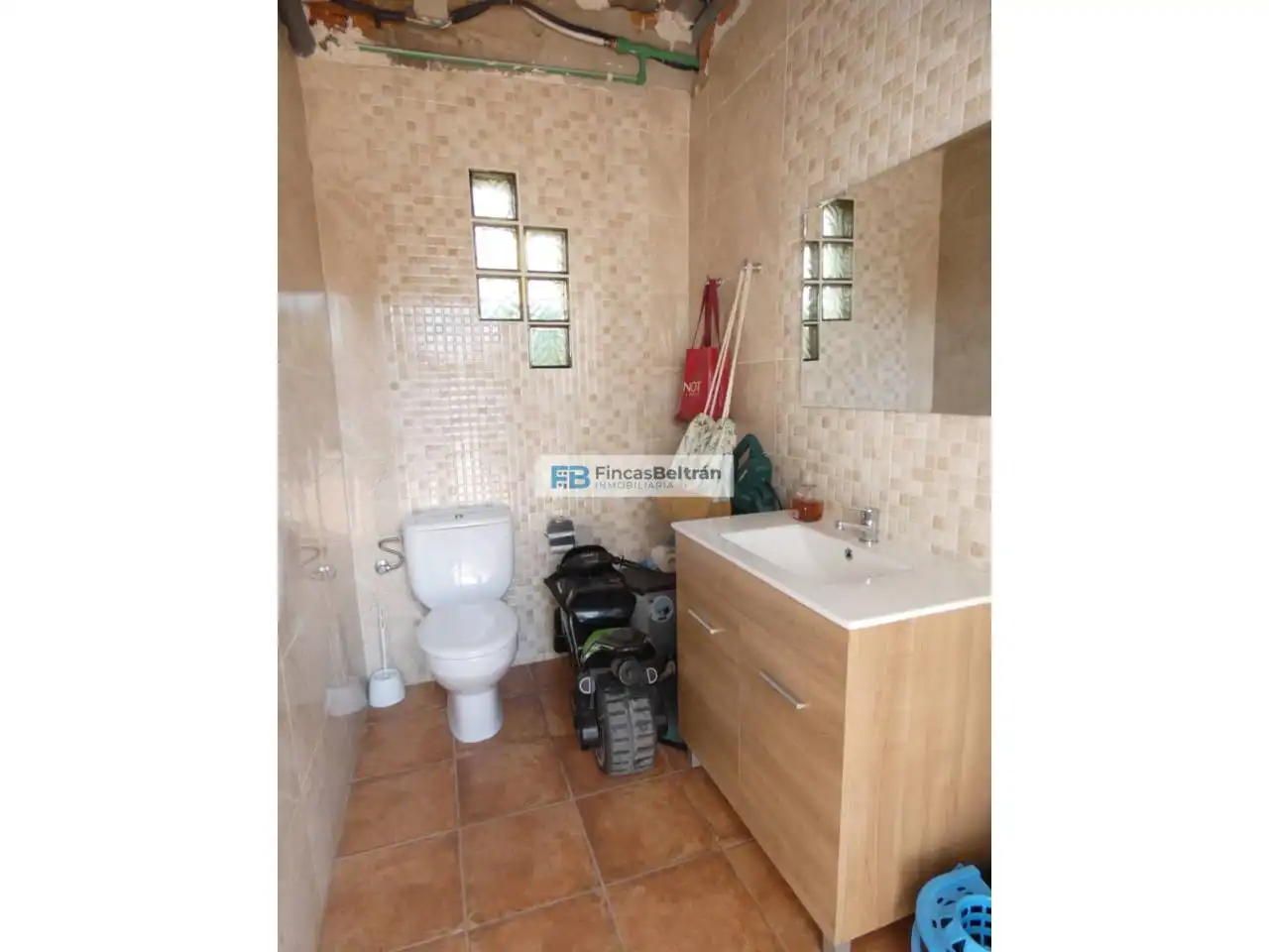Baño de Casa o chalet en venta en Benicarló con Aire acondicionado, Jardín privado y Terraza
