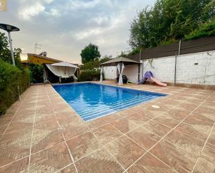 Swimming pool of House or chalet to rent in Palomares del Río  with Air Conditioner and Terrace