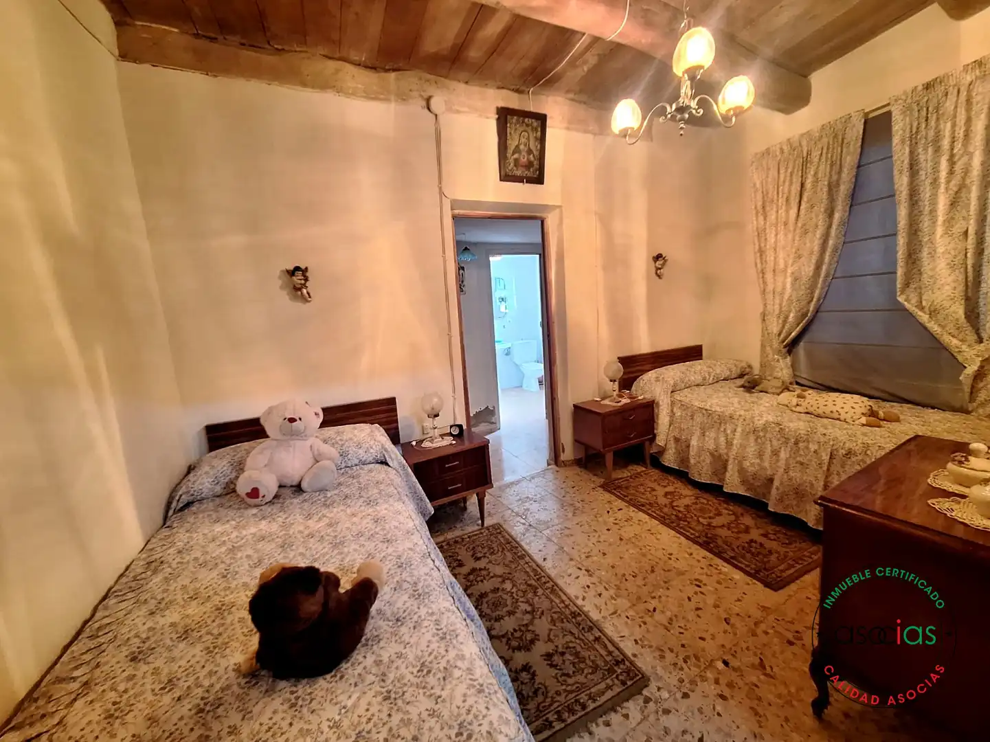 Habitación de Casa adosada en venta en Sahagún con Jardín privado