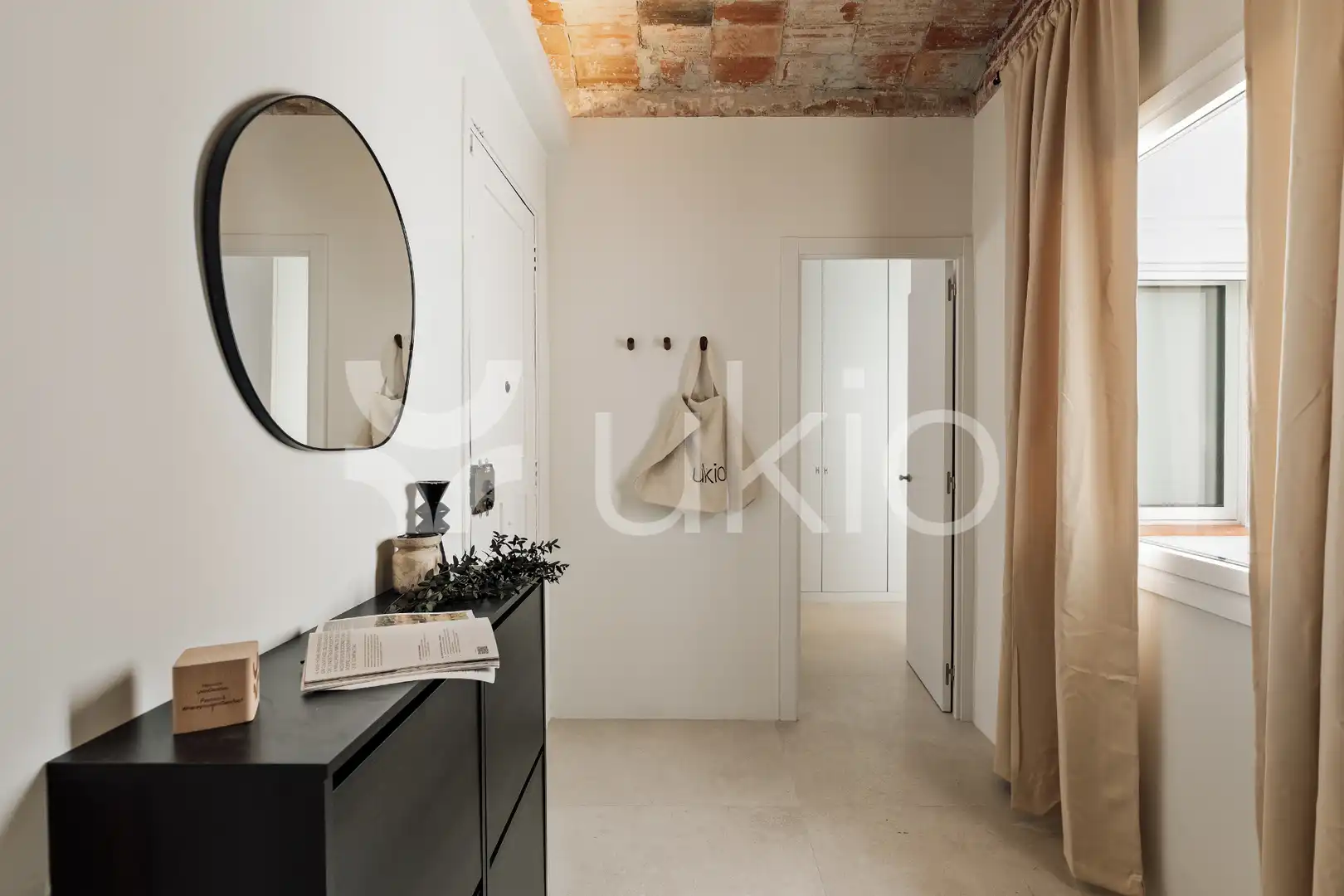 Habitación de Apartamento de alquiler en Barcelona con Aire acondicionado, Calefacción y Terraza