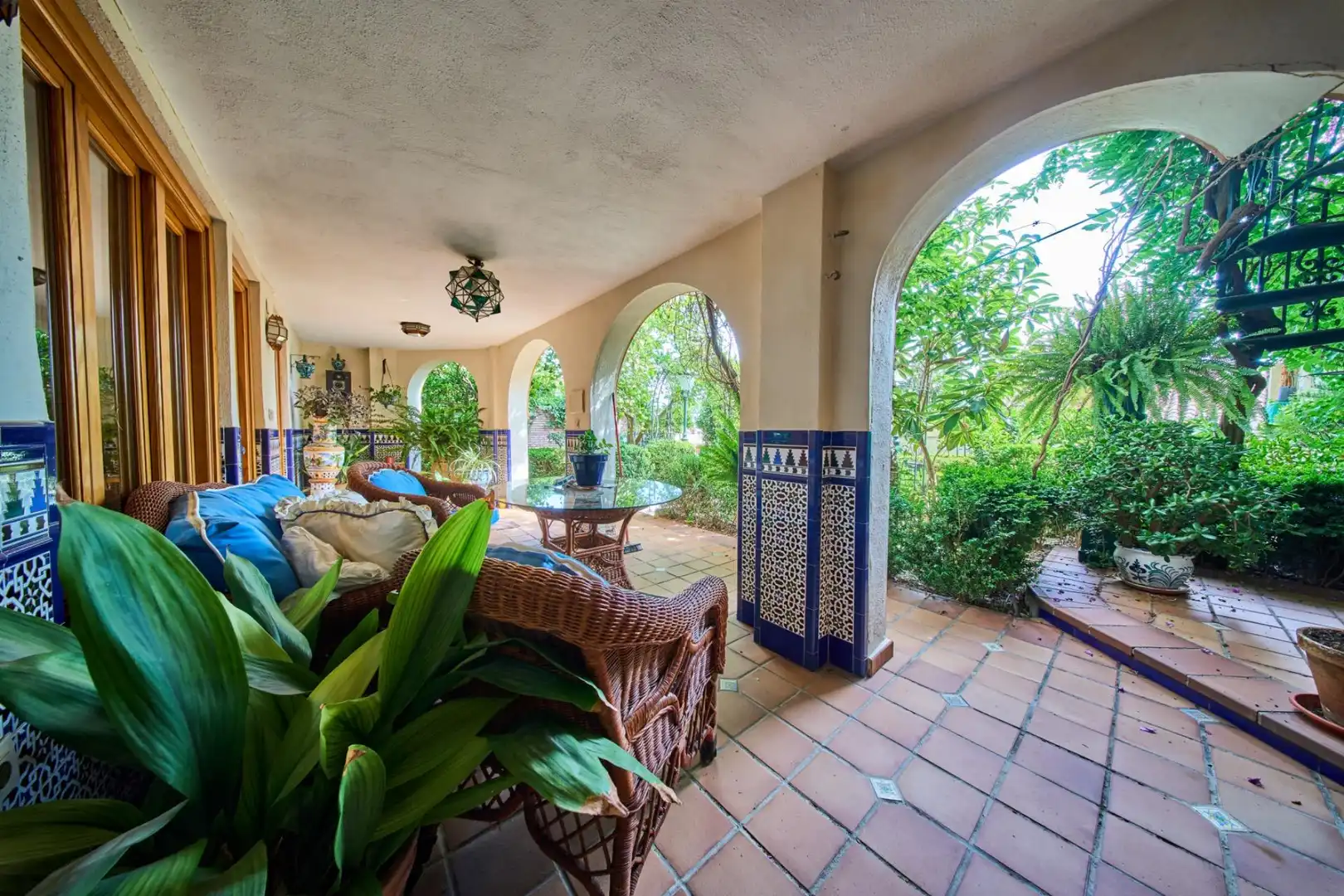 Terraza de Casa o chalet en venta en Granada con Aire acondicionado, Calefacción y Jardín privado