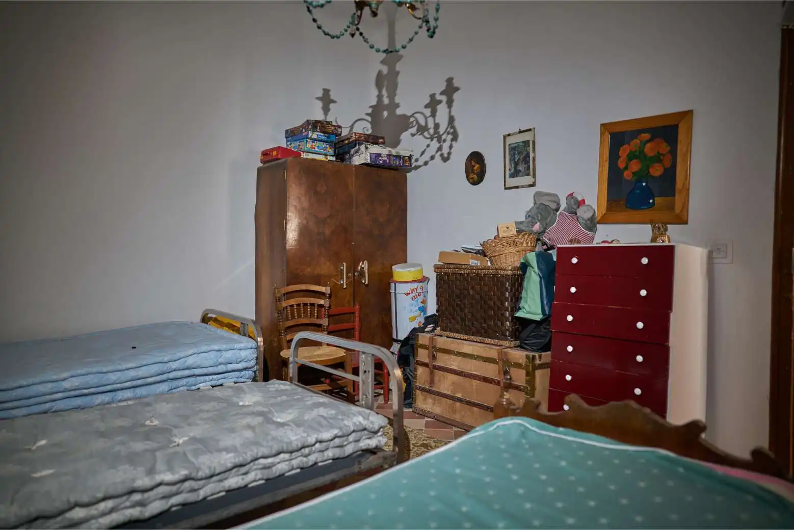 Bedroom of Detached homes for sale in Valdetorres de Jarama  with Private garden, Terrace and Swimming Pool