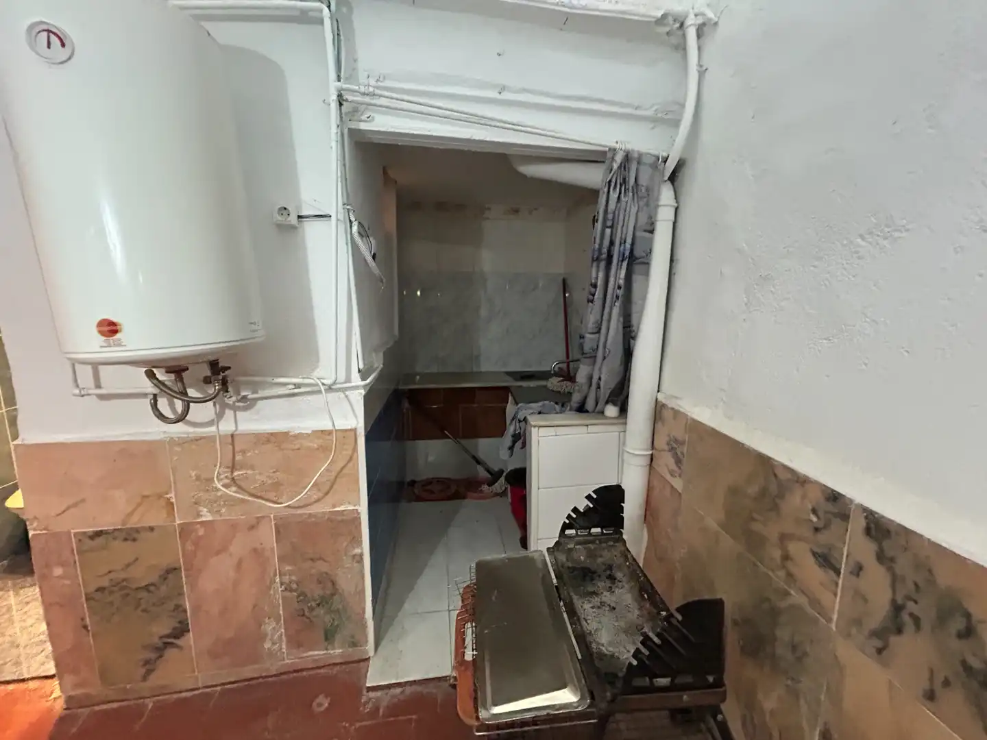 Cuina de Casa adosada en venda en Palma de Gandia amb Terrassa, Moblat i Forn
