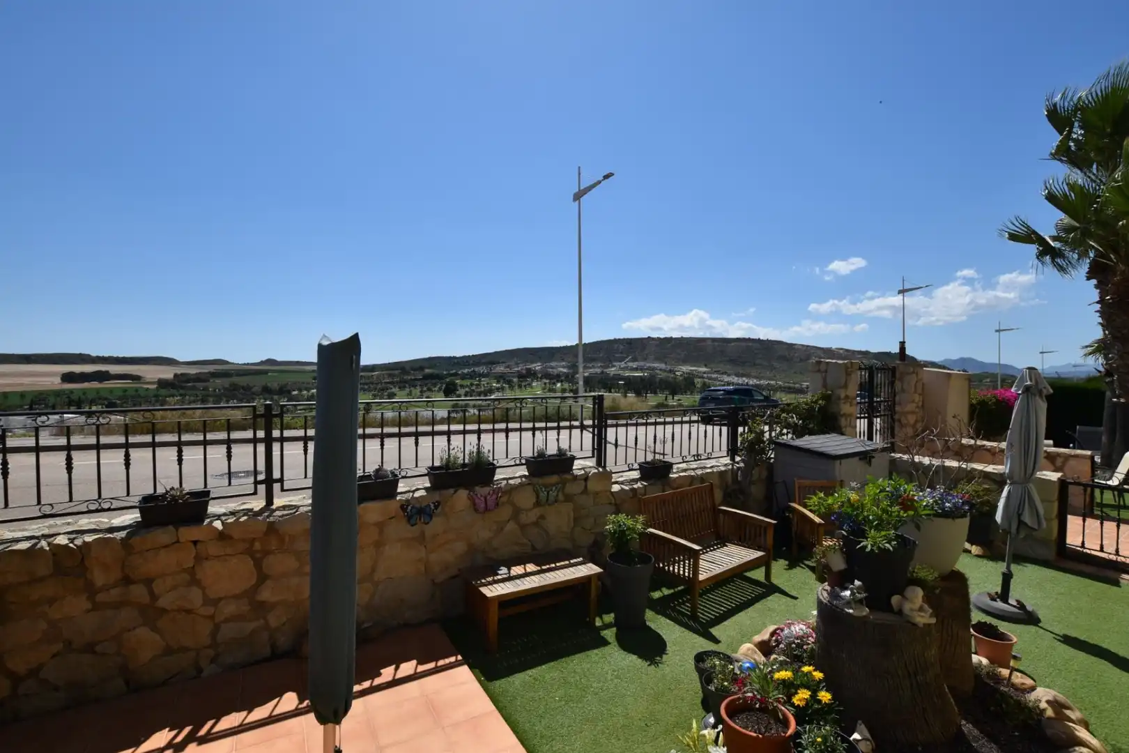 Terraza de Apartamento en venta en Algorfa con Aire acondicionado, Calefacción y Jardín privado