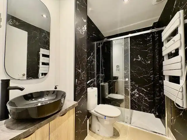 Bathroom of Flat for rent in El Álamo  with Air Conditioner, Heating and Furnished