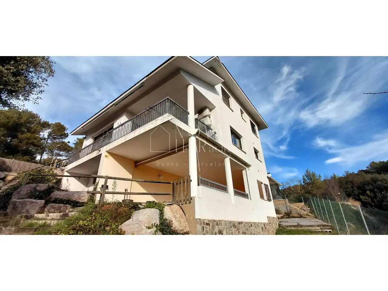 Vista exterior de Casa o chalet en venta en Seva con Aire acondicionado, Calefacción y Jardín privado