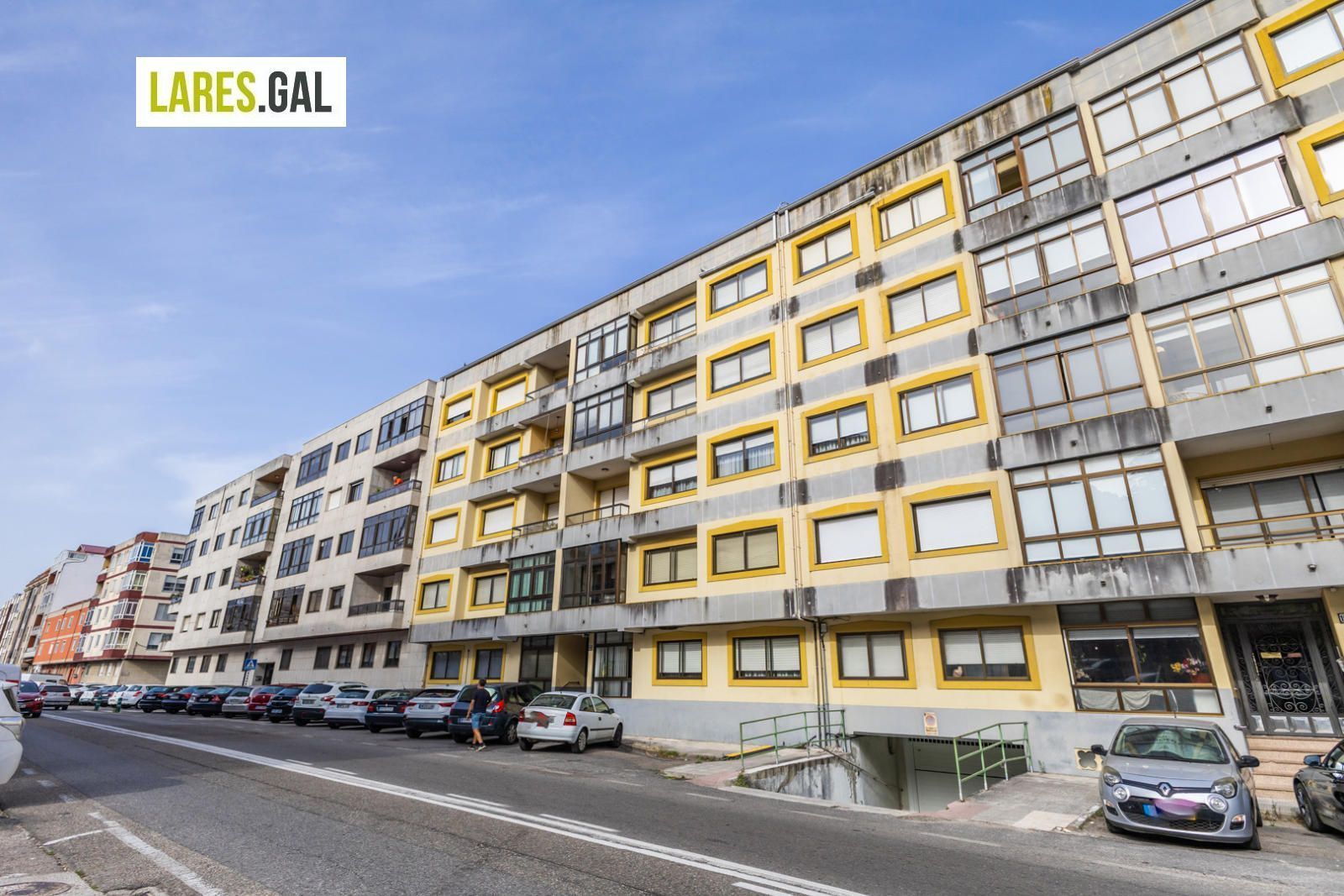 Exterior view of Flat for sale in Cangas   with Heating, Storage room and Furnished