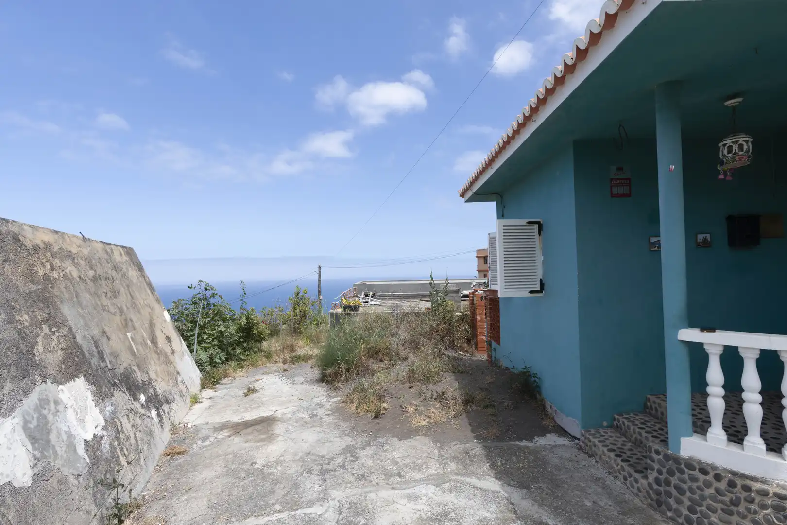 Vista exterior de Casa o xalet en venda en Breña Baja amb Jardí privat, Terrassa i Traster