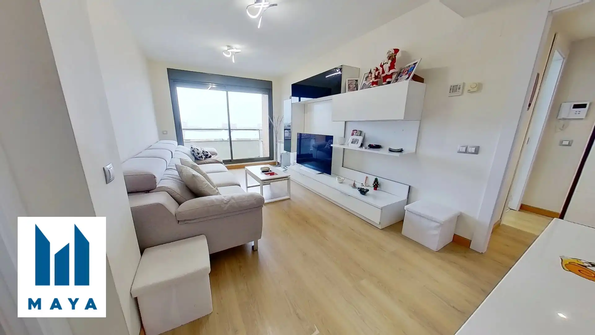 Sala de estar de Piso en venta en Leganés con Aire acondicionado, Calefacción y Terraza