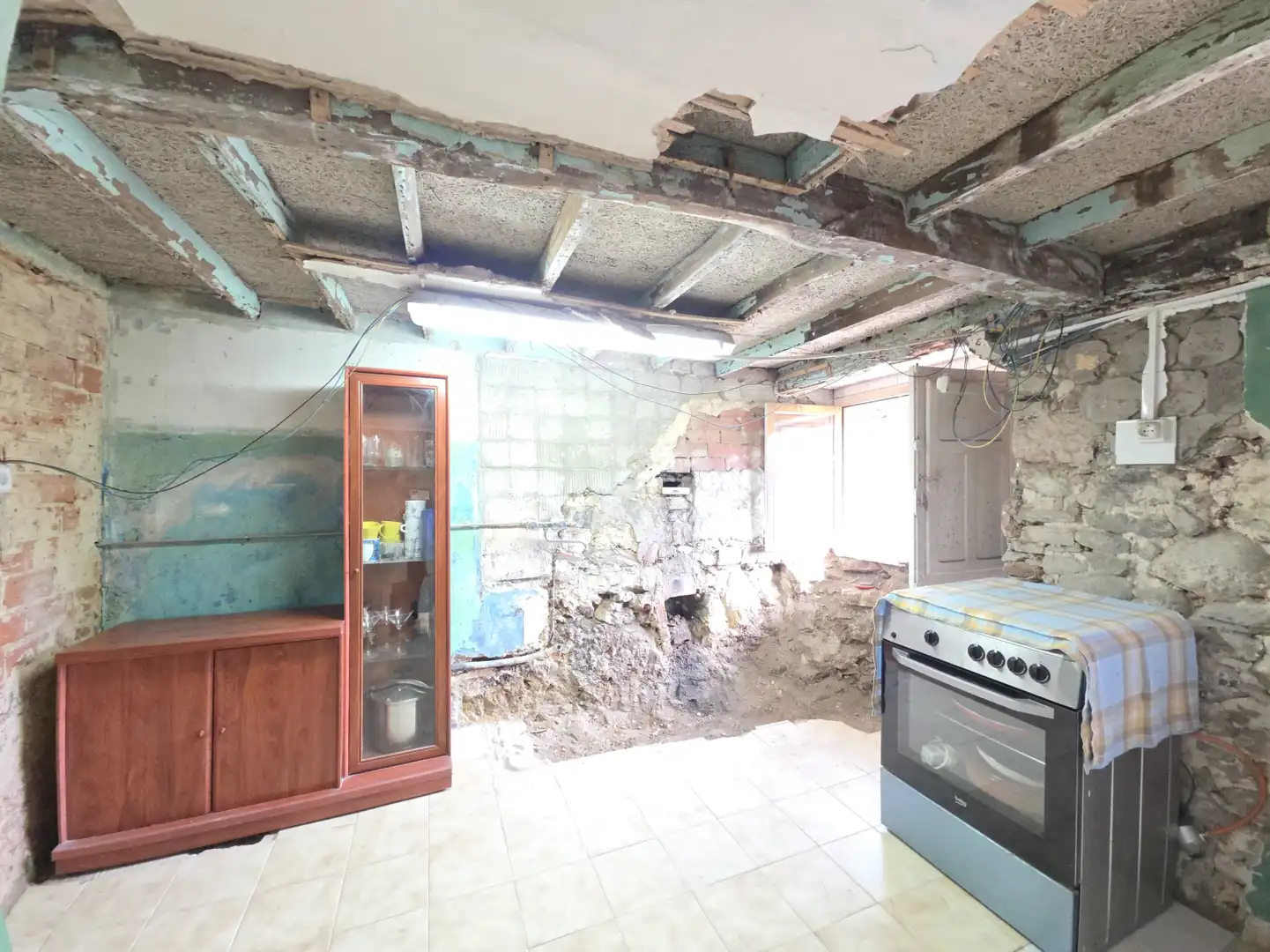 Cocina de Casa adosada en venta en Siero con Terraza y Trastero
