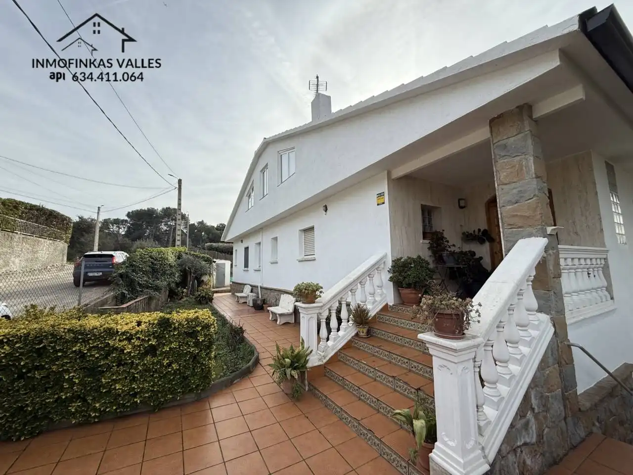 Exterior view of Houses for sale in Lliçà de Vall  with Air Conditioner, Heating and Private garden