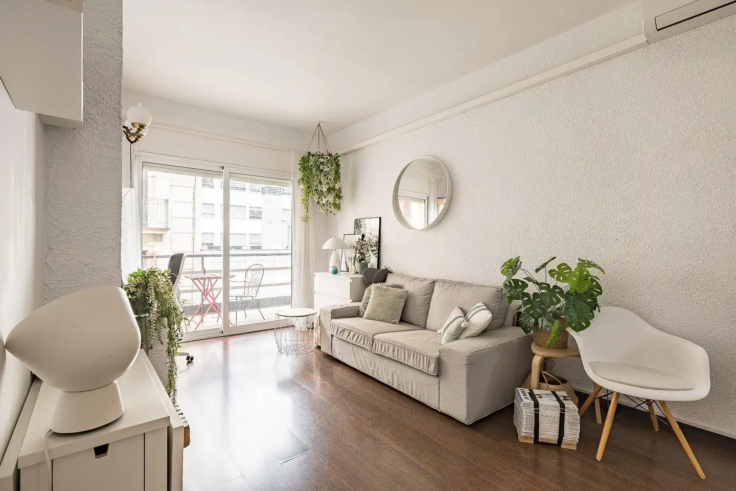 Sala de estar de Apartamento en venta en Sarrià - Sant Gervasi