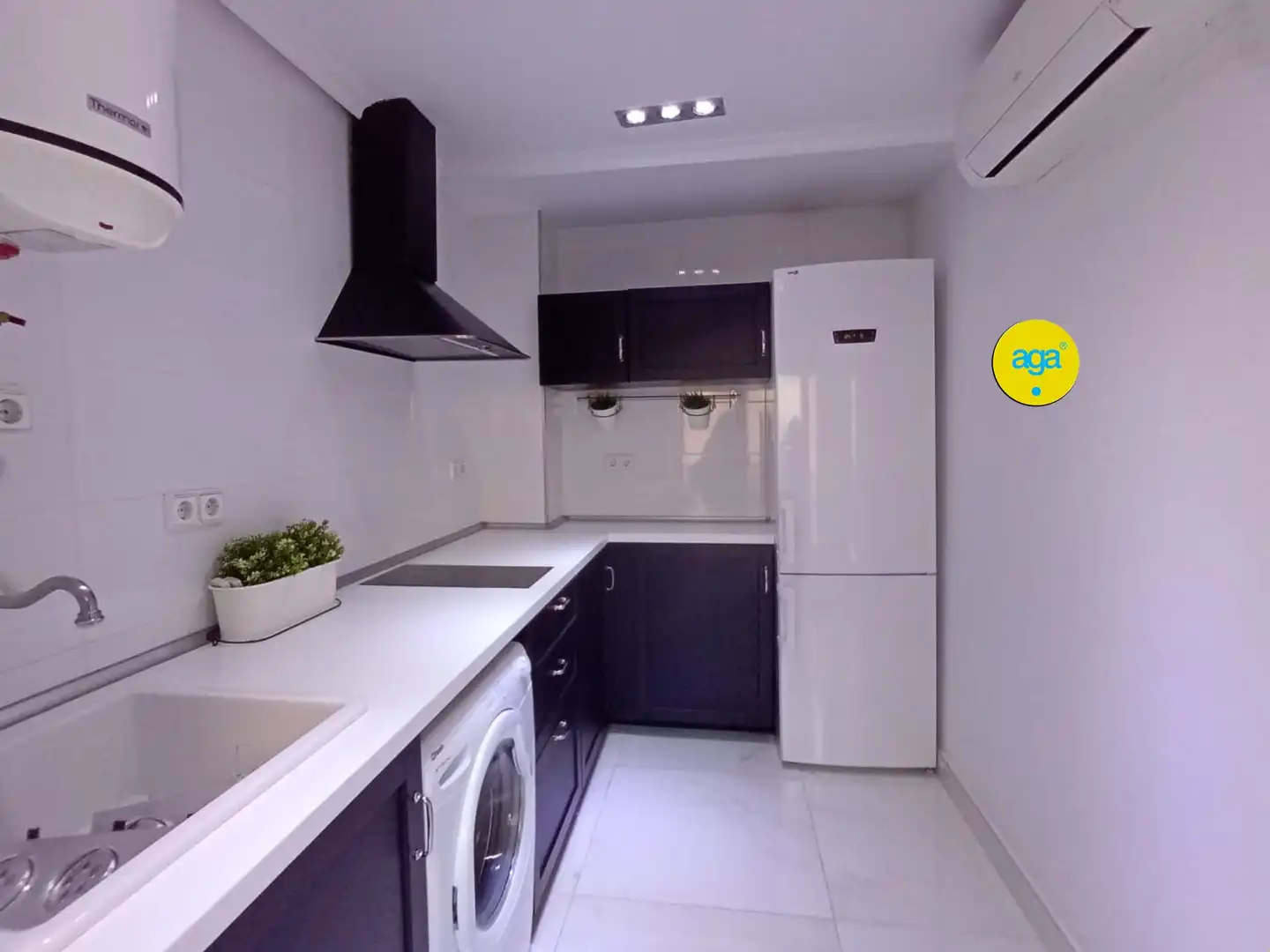 Kitchen of Flat for rent in Jaén  with Air Conditioner, Heating and Furnished