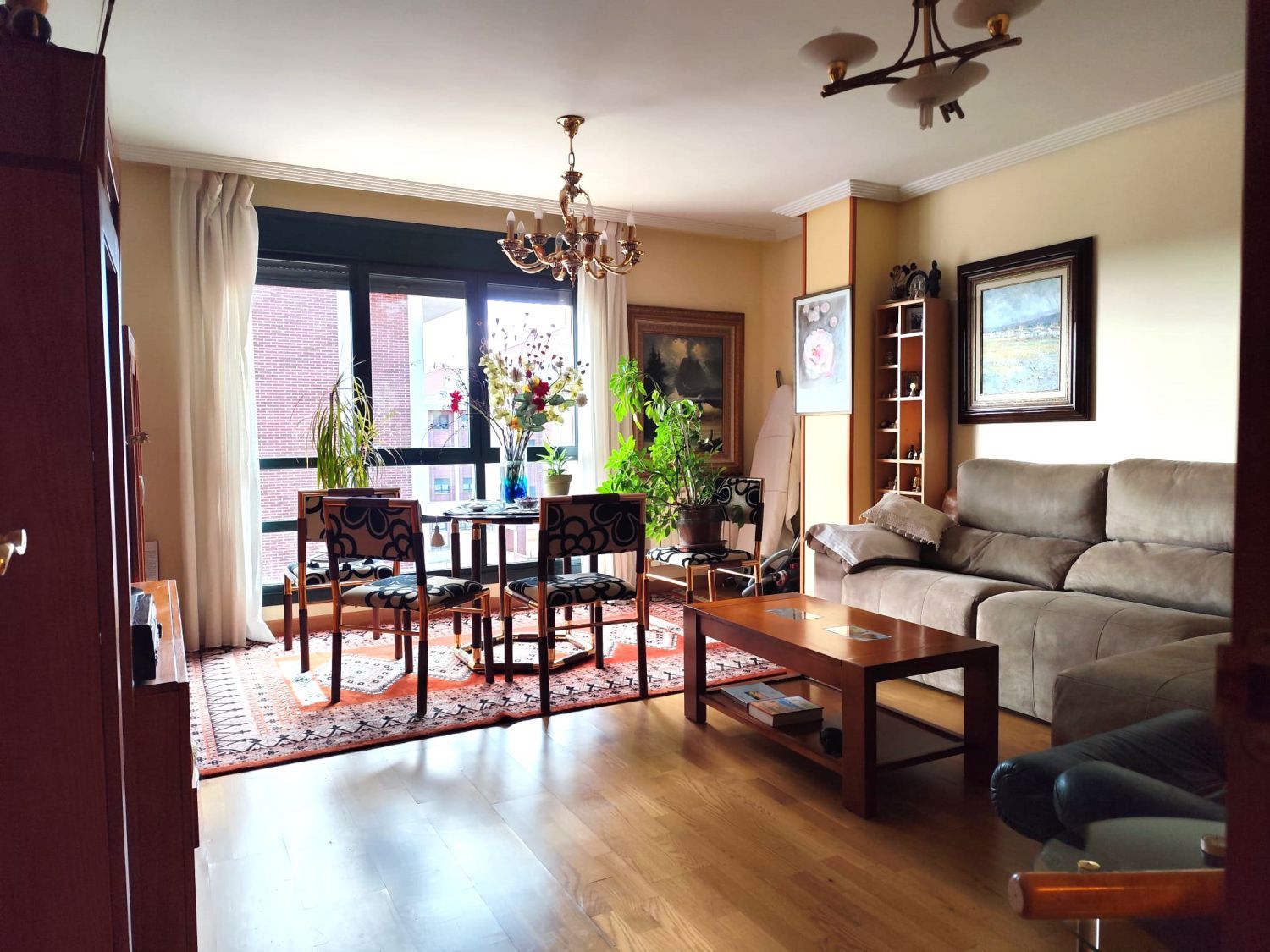 Living room of Flat for sale in Arroyo de la Encomienda  with Heating, Terrace and Storage room