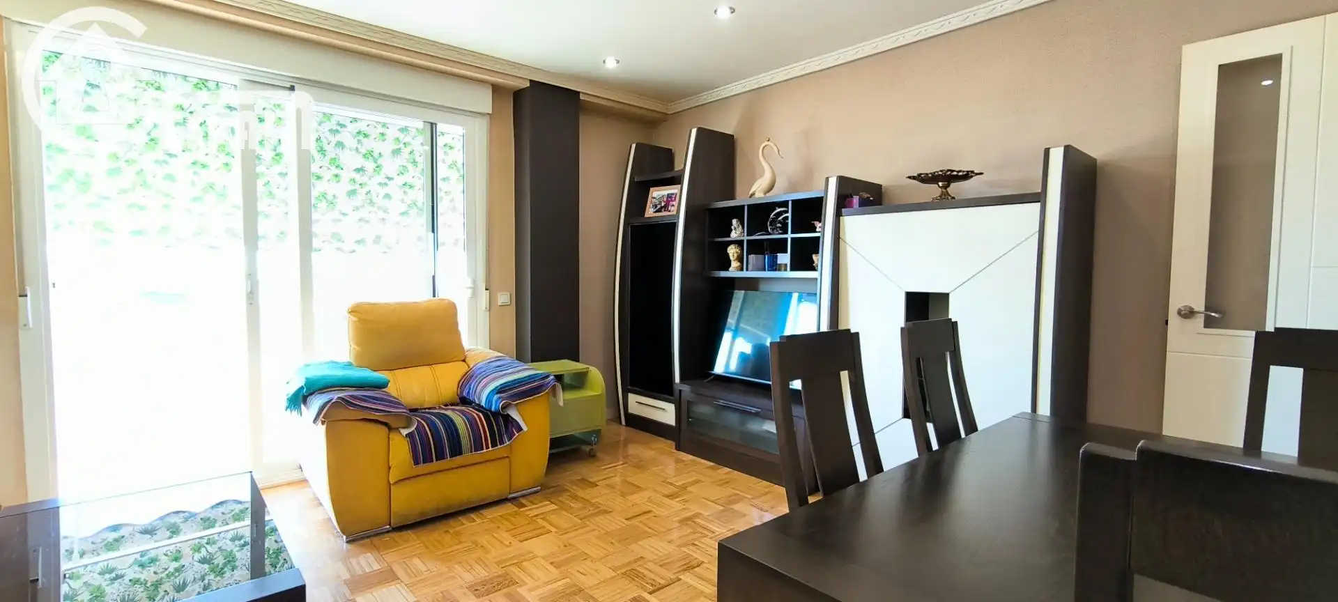 Sala de estar de Piso en venta en Madrid con Aire acondicionado, Calefacción y Parquet