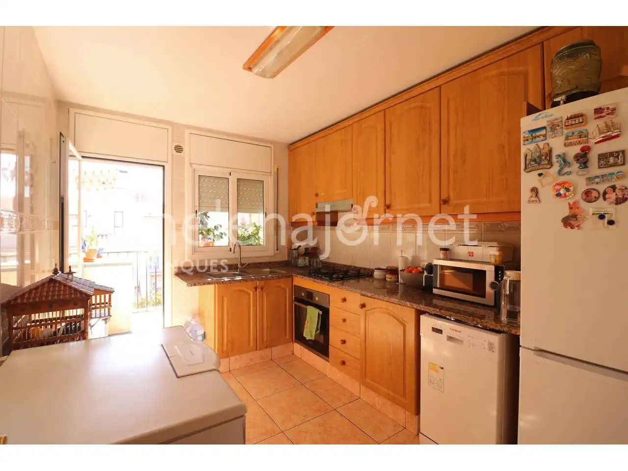 Küche von Wohnung zum Verkauf in Sant Feliu de Guíxols mit Heizung, Balkon und Alarm