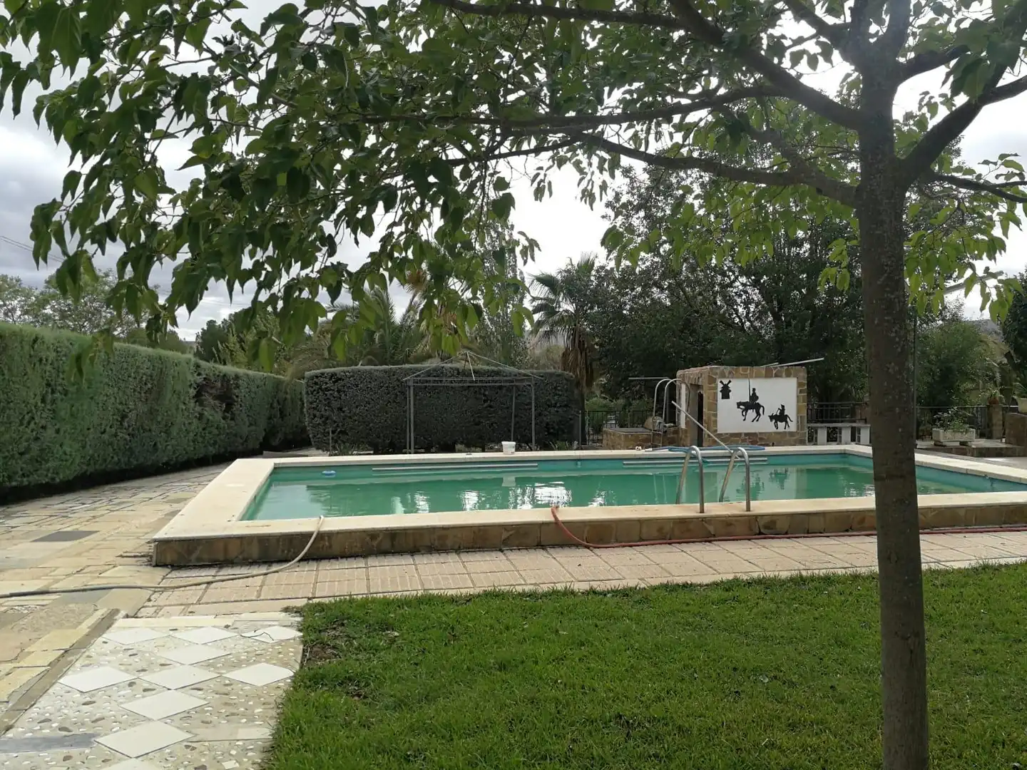 Piscina de Casa o chalet en venta en Brazatortas con Aire acondicionado, Calefacción y Jardín privado