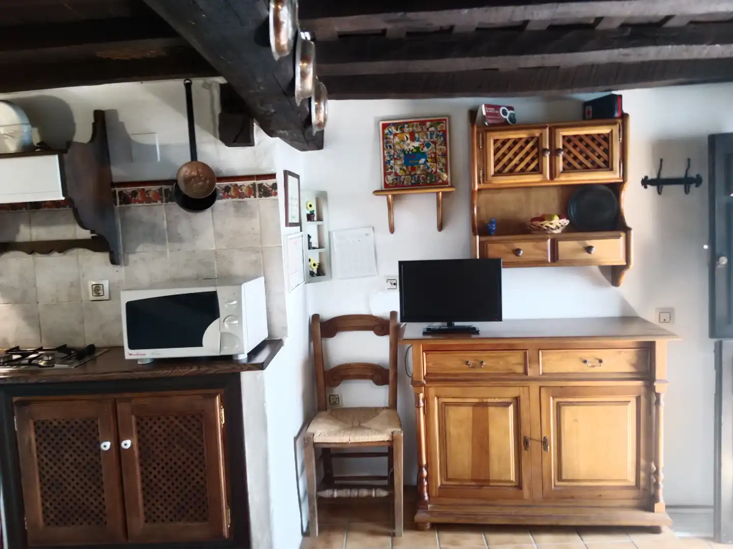 Cocina de Finca rústica en venta en Casas del Castañar con Aire acondicionado, Calefacción y Amueblado