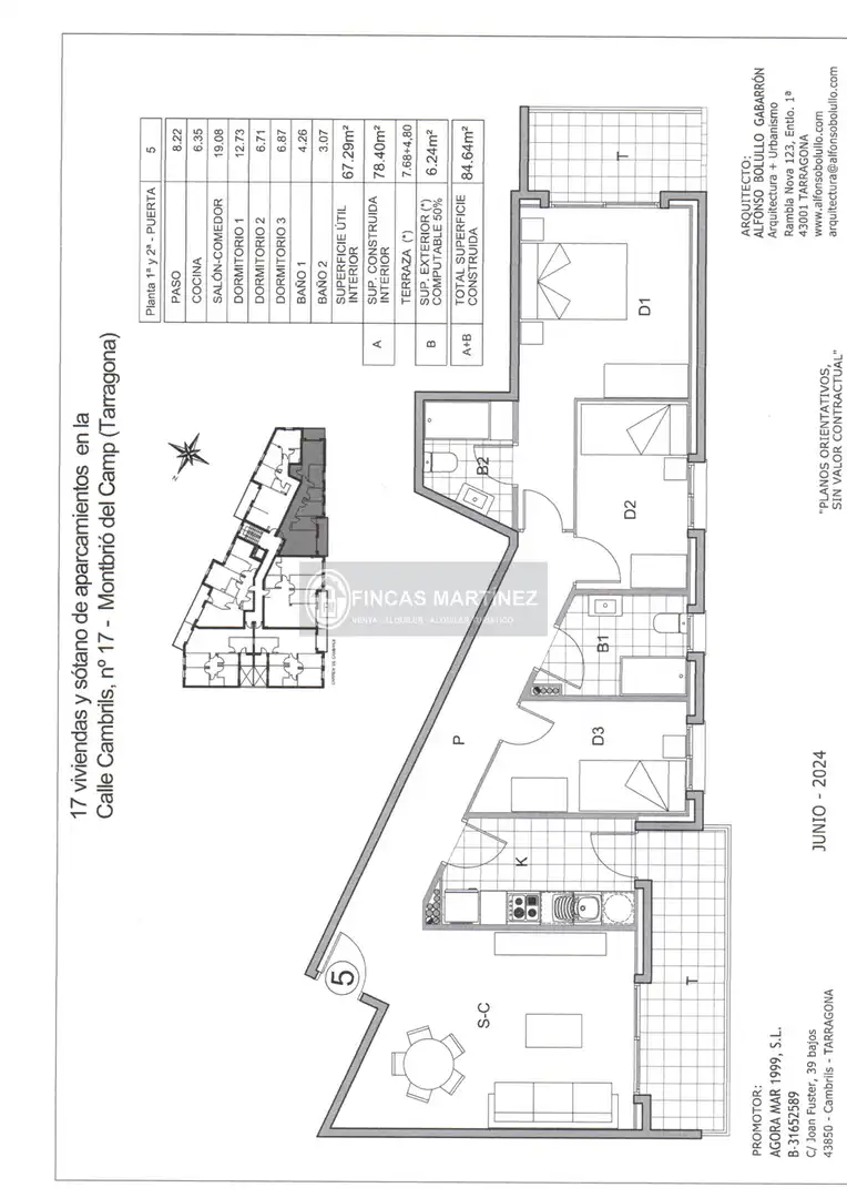 Appartement avec terrasse à vendre à callecambrils n, imagen 8