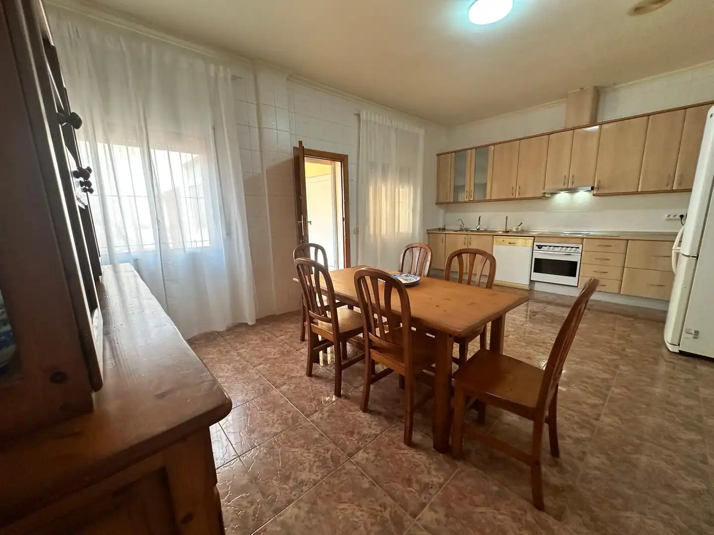 Cocina de Casa adosada de alquiler en Torre-Pacheco con Aire acondicionado, Terraza y Amueblado