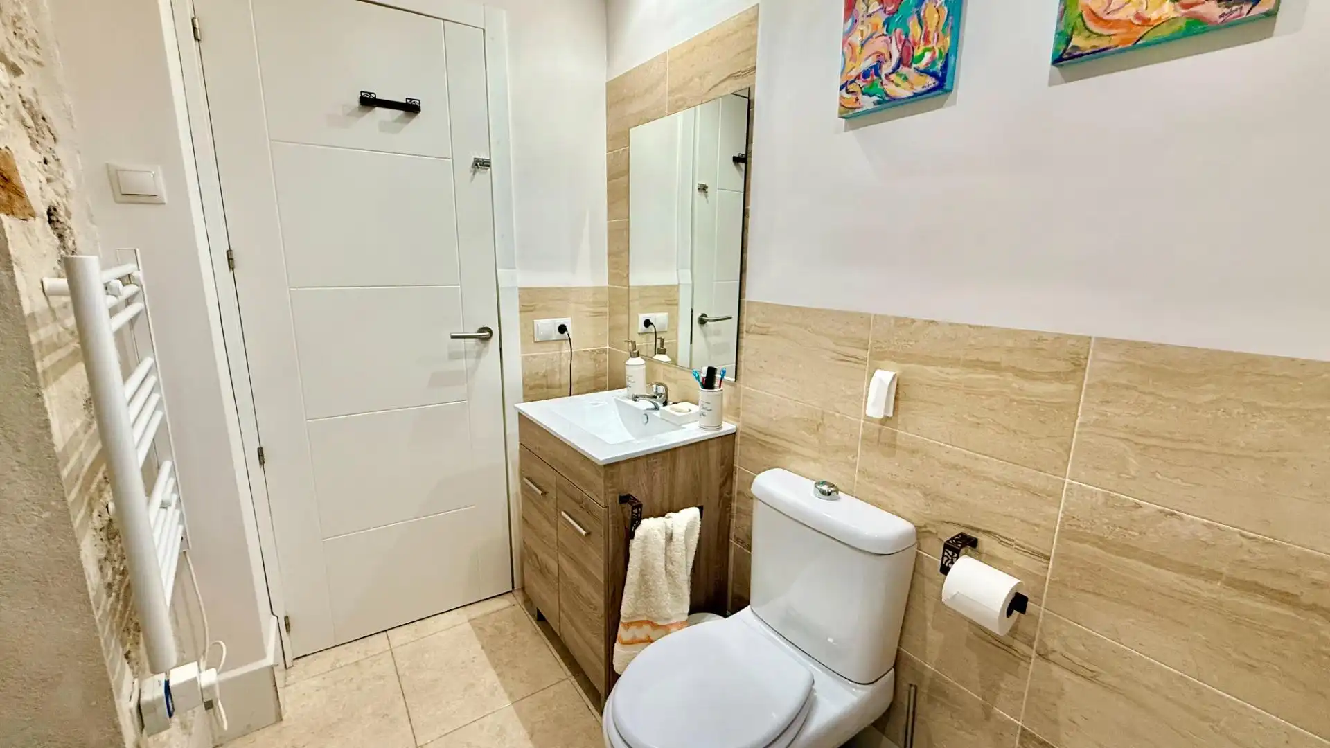 Baño de Casa o chalet en venta en Cozuelos de Fuentidueña con Alarma
