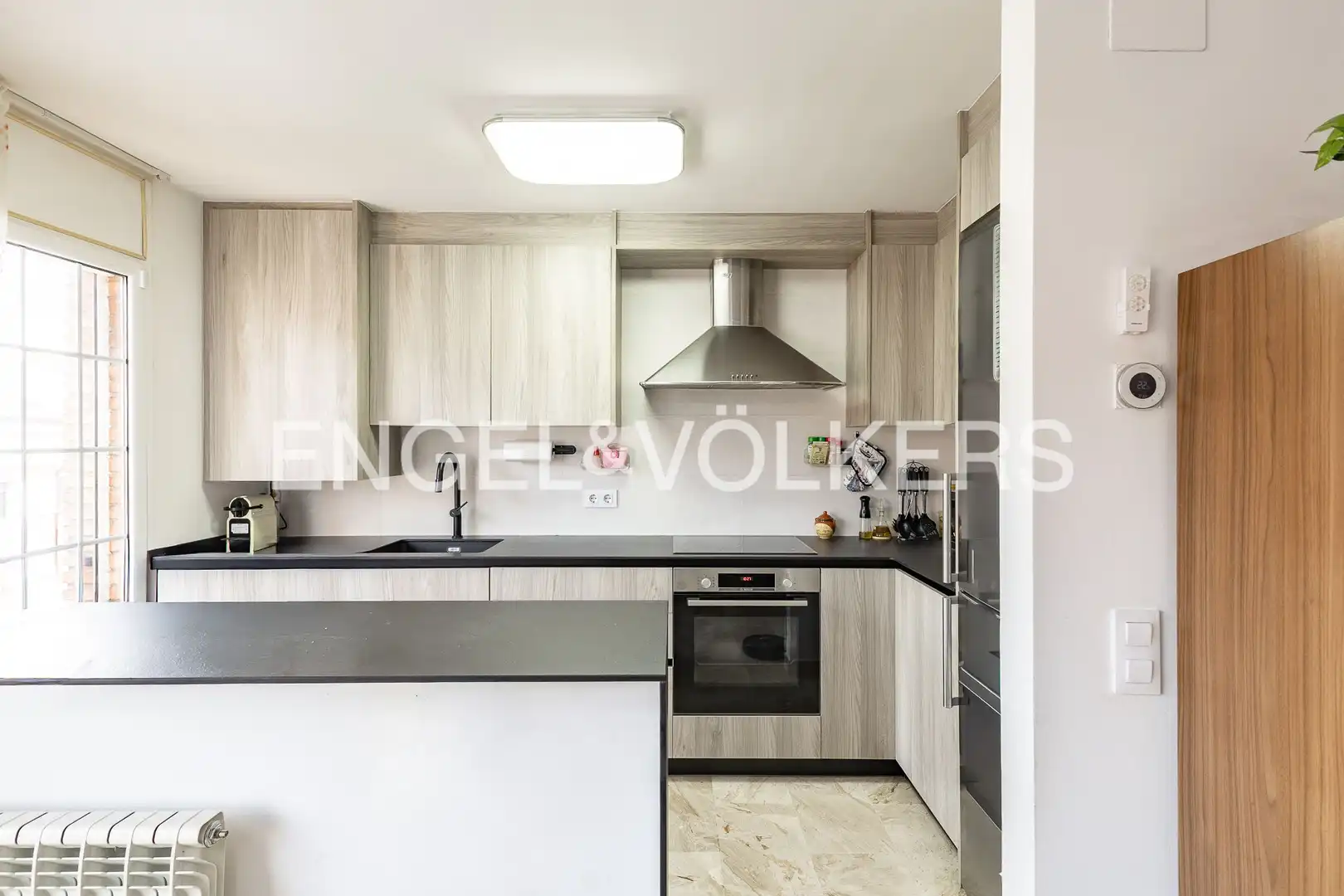 Cocina de Dúplex en venta en Llinars del Vallès con Calefacción, Parquet y Terraza