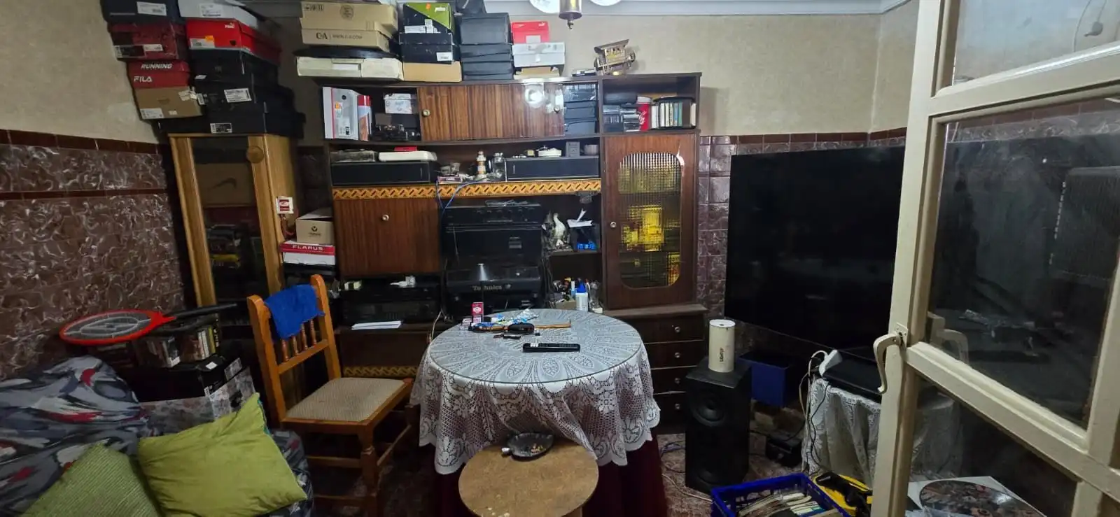 Living room of Houses for sale in Puertollano  with Terrace, Storage room and Furnished