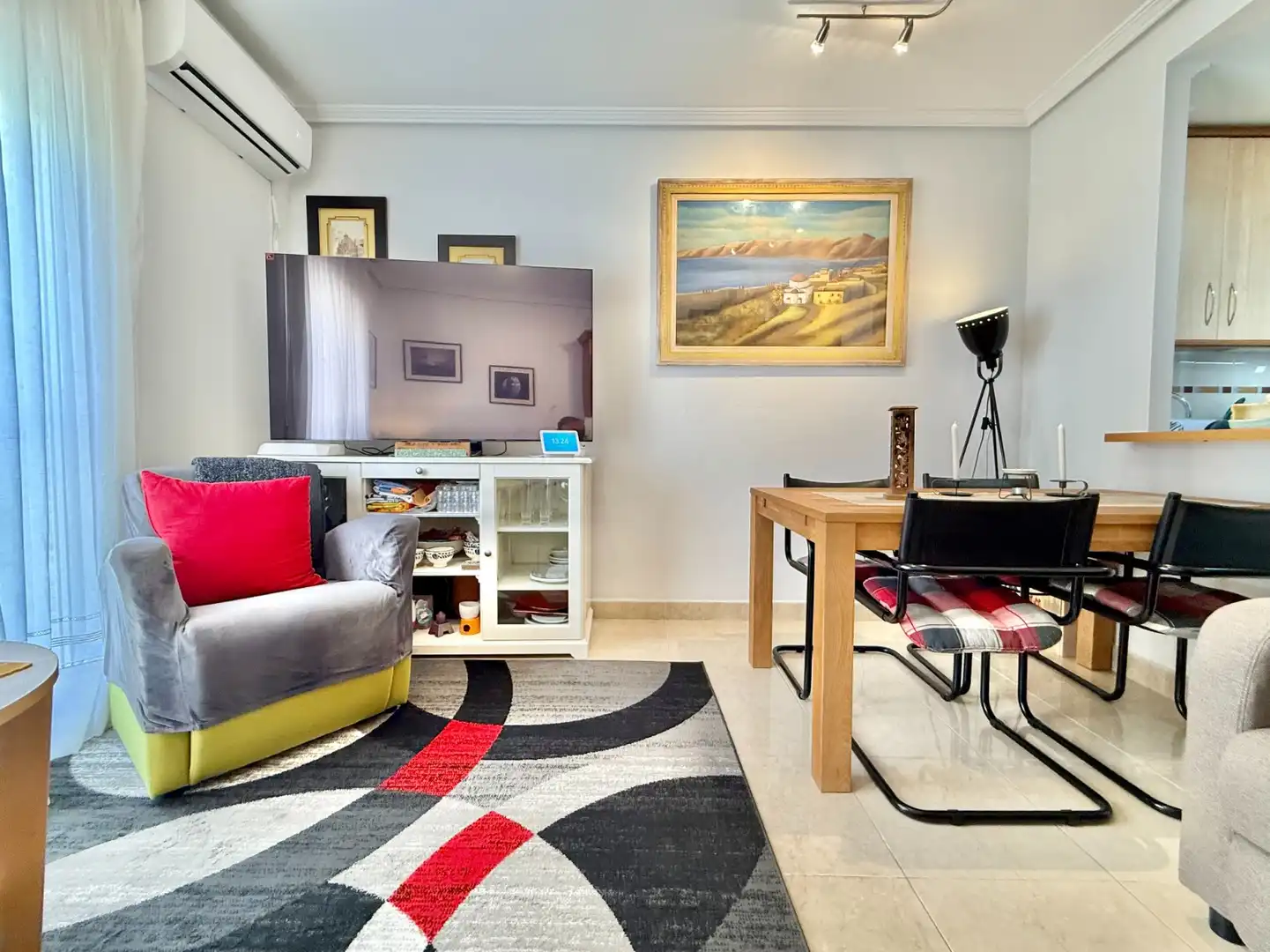 Sala de estar de Piso en venta en San Pedro del Pinatar con Aire acondicionado, Trastero y Horno