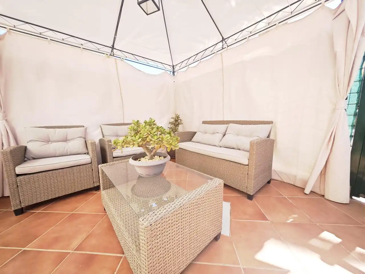 Terrassa de Apartament de lloguer en Sonnenland