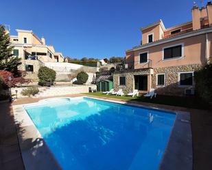 Swimming pool of Single-family semi-detached to rent in Sant Julià de Ramis  with Air Conditioner, Heating and Storage room