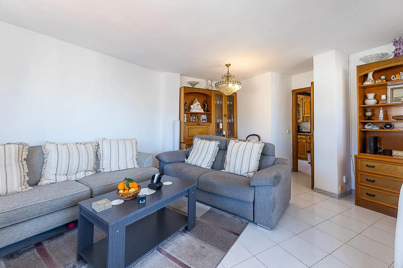 Sala d'estar de Apartament en venda en  Palma de Mallorca amb Calefacció, Terrassa i Balcó