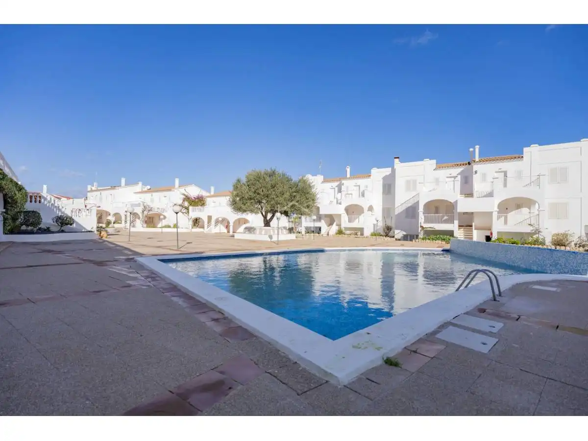 Piscina de Apartament en venda en Es Mercadal amb Jardí privat, Terrassa i Piscina