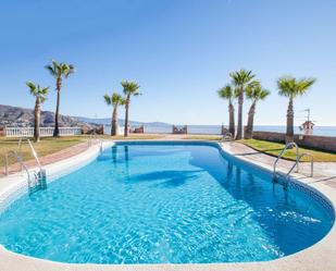 Swimming pool of Duplex for sale in Almuñécar  with Air Conditioner, Heating and Parquet flooring