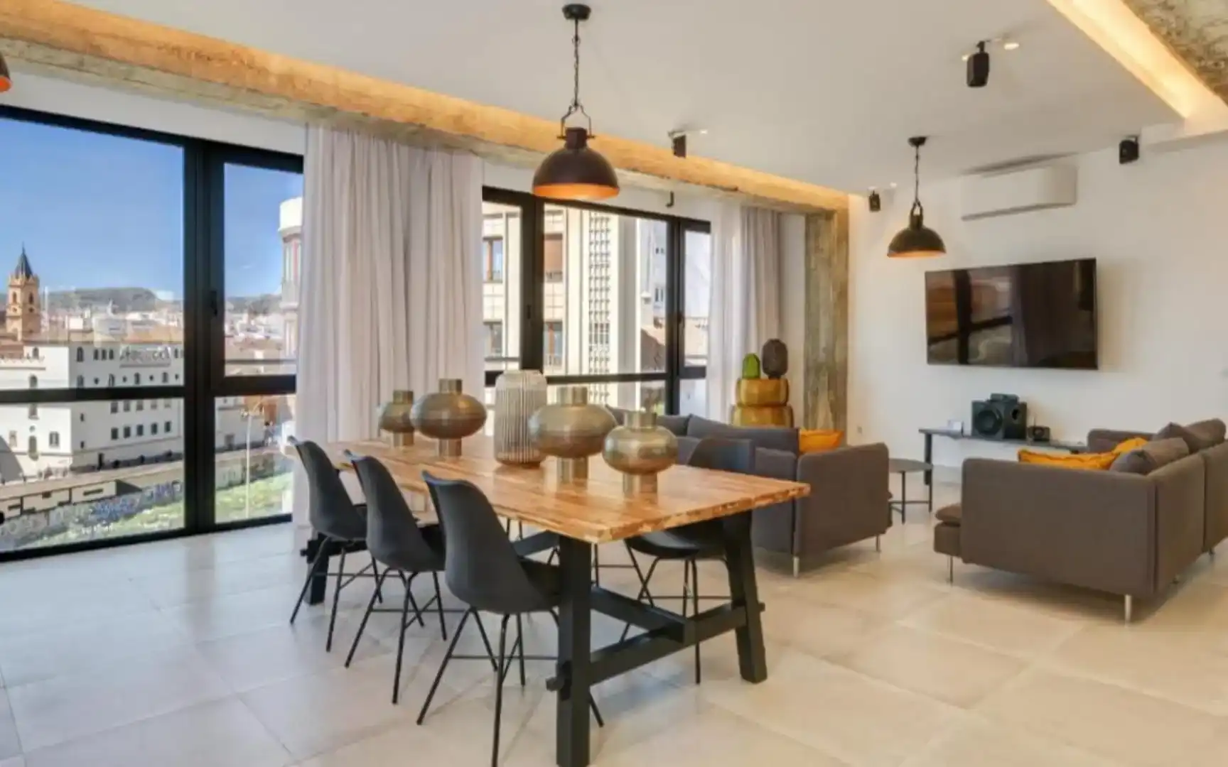 Dining room of Flat for rent in Centro