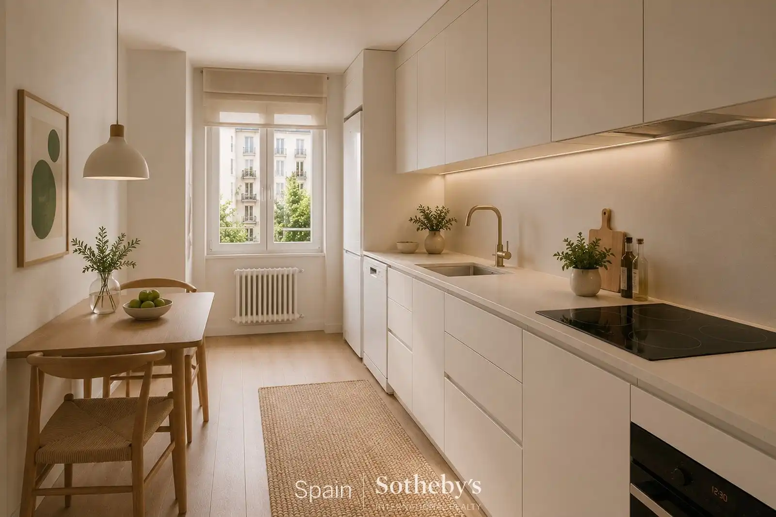 Cuina de Apartament en venda en Madrid amb Aire condicionat