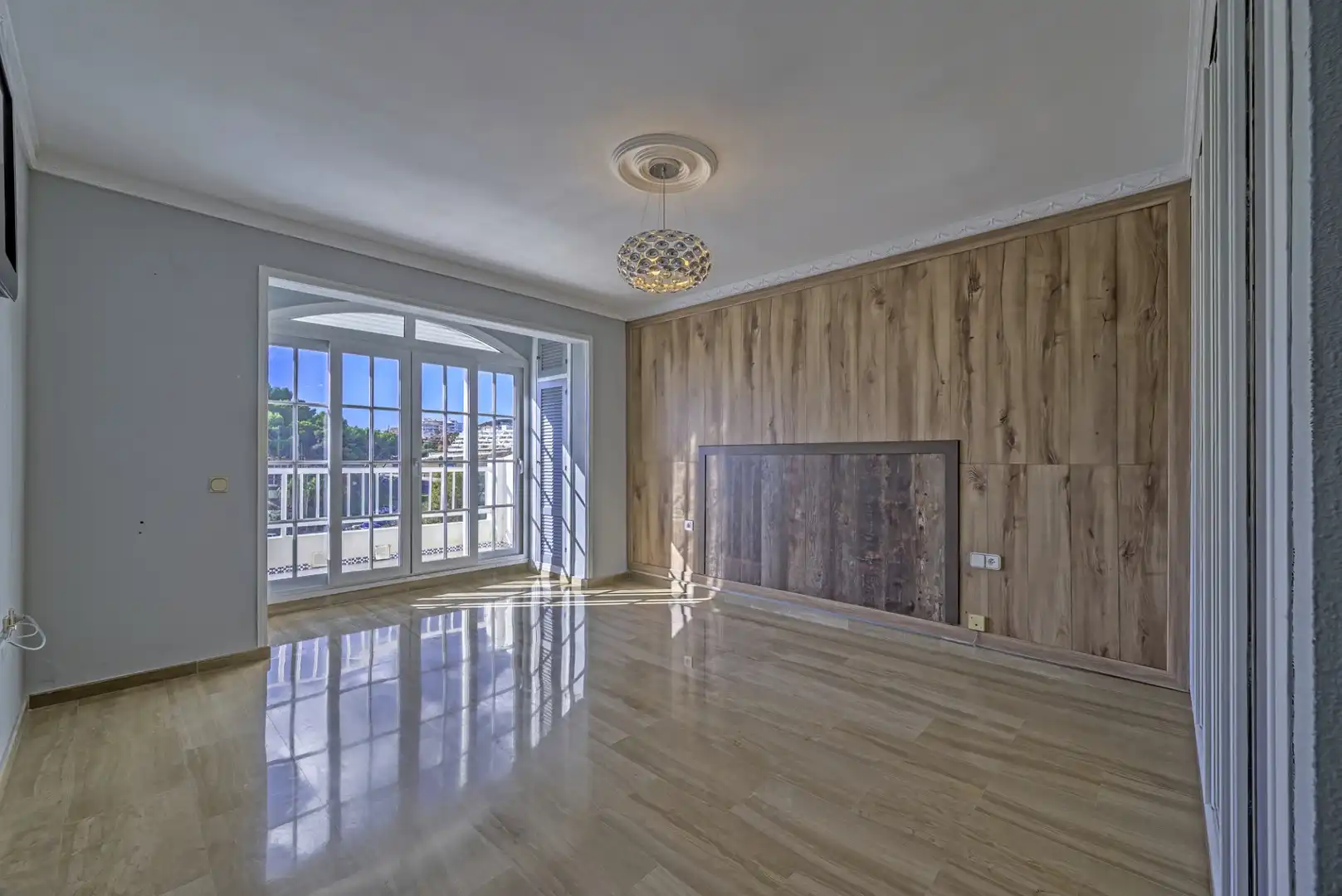 Sala de estar de Ático en venta en Fuengirola con Aire acondicionado, Terraza y Trastero