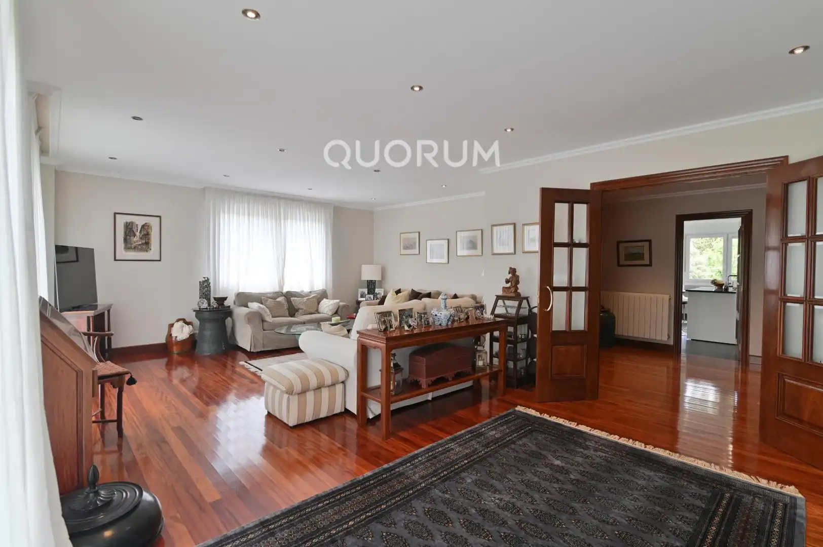 Sala de estar de Casa o chalet en venta en Mungia con Calefacción, Jardín privado y Terraza