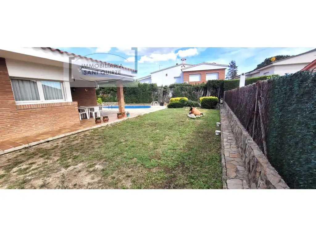 Jardín de Casa o chalet en venta en Sant Quirze del Vallès