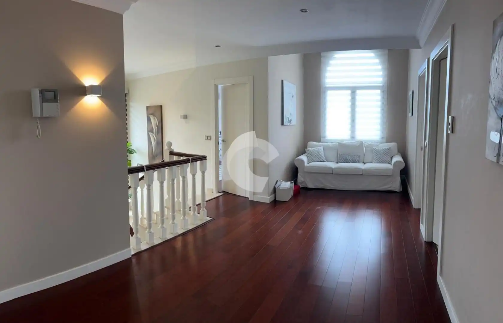 Sala de estar de Casa o chalet en venta en San Cibrao das Viñas con Calefacción, Jardín privado y Piscina