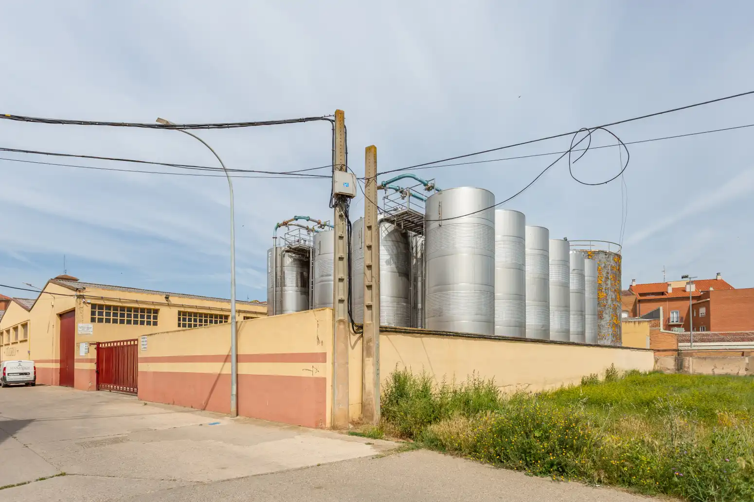 Exterior view of Land for sale in San Adrián