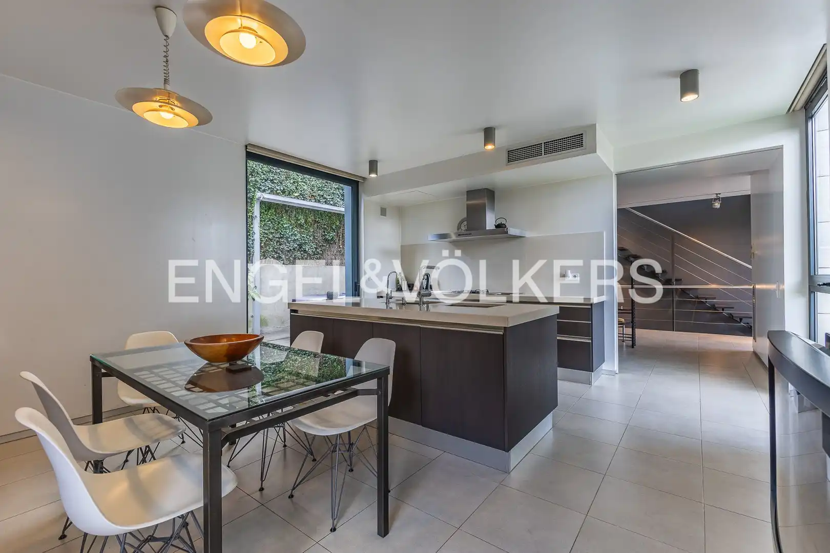 Kitchen of Houses for sale in Sant Cugat del Vallès  with Air Conditioner, Heating and Private garden
