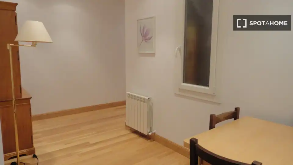 Esszimmer von Wohnungen zur untervermieten in Donostia - San Sebastián  mit Klimaanlage, Terrasse und Möbliert