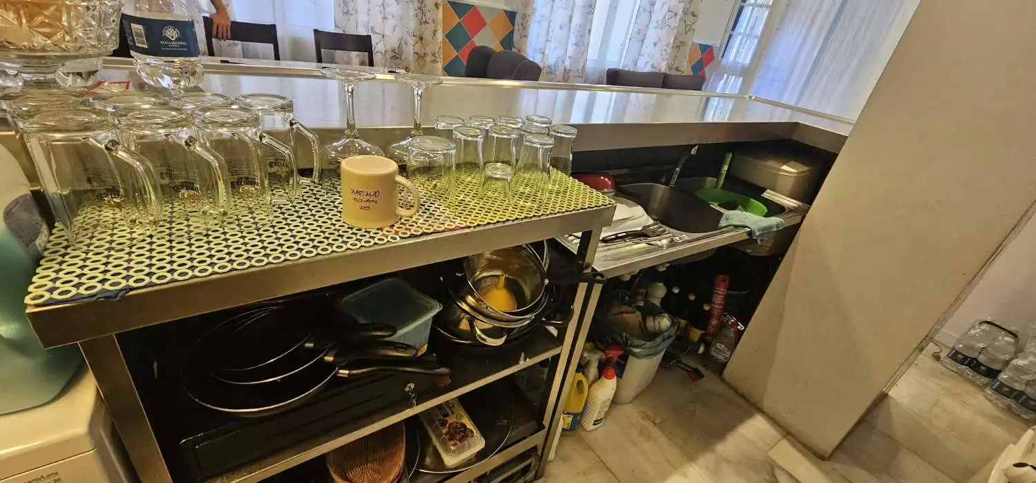 Cuina de Apartament en venda en Fuengirola amb Aire condicionat, Calefacció i Moblat