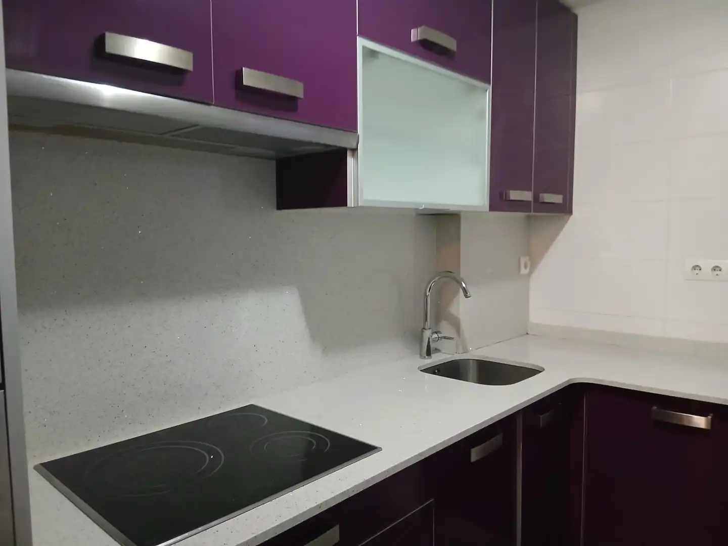 Cocina de Piso en venta en Santa María de Cayón con Calefacción, Trastero y Amueblado