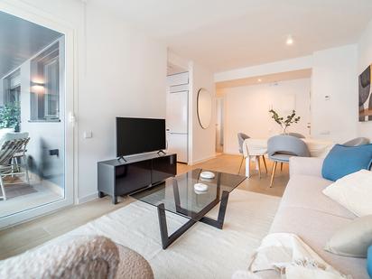 Living room of Apartment to rent in  Madrid Capital  with Air Conditioner, Heating and Storage room